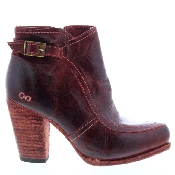 Bed Stu Isla Booties in Merlot - EUC - Picture 1 of 9